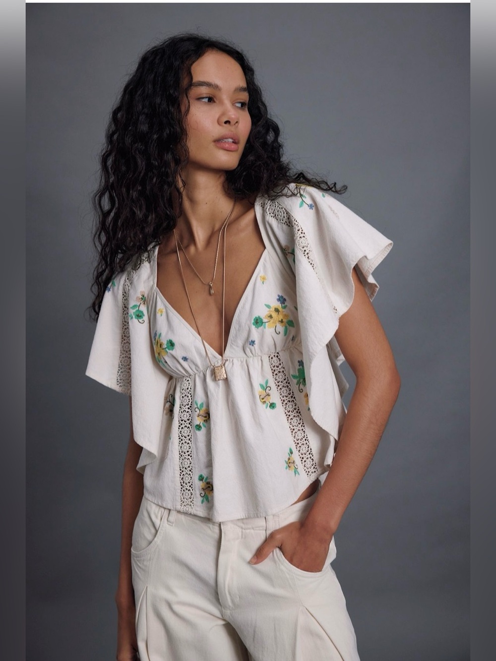 Free People Make Me Yours Blouse